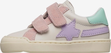 NATURINO Sneakers 'SINGERY LOW VL.' in Wit: voorkant