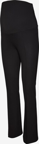 MAMALICIOUS Trousers 'LUNA' in Black: front