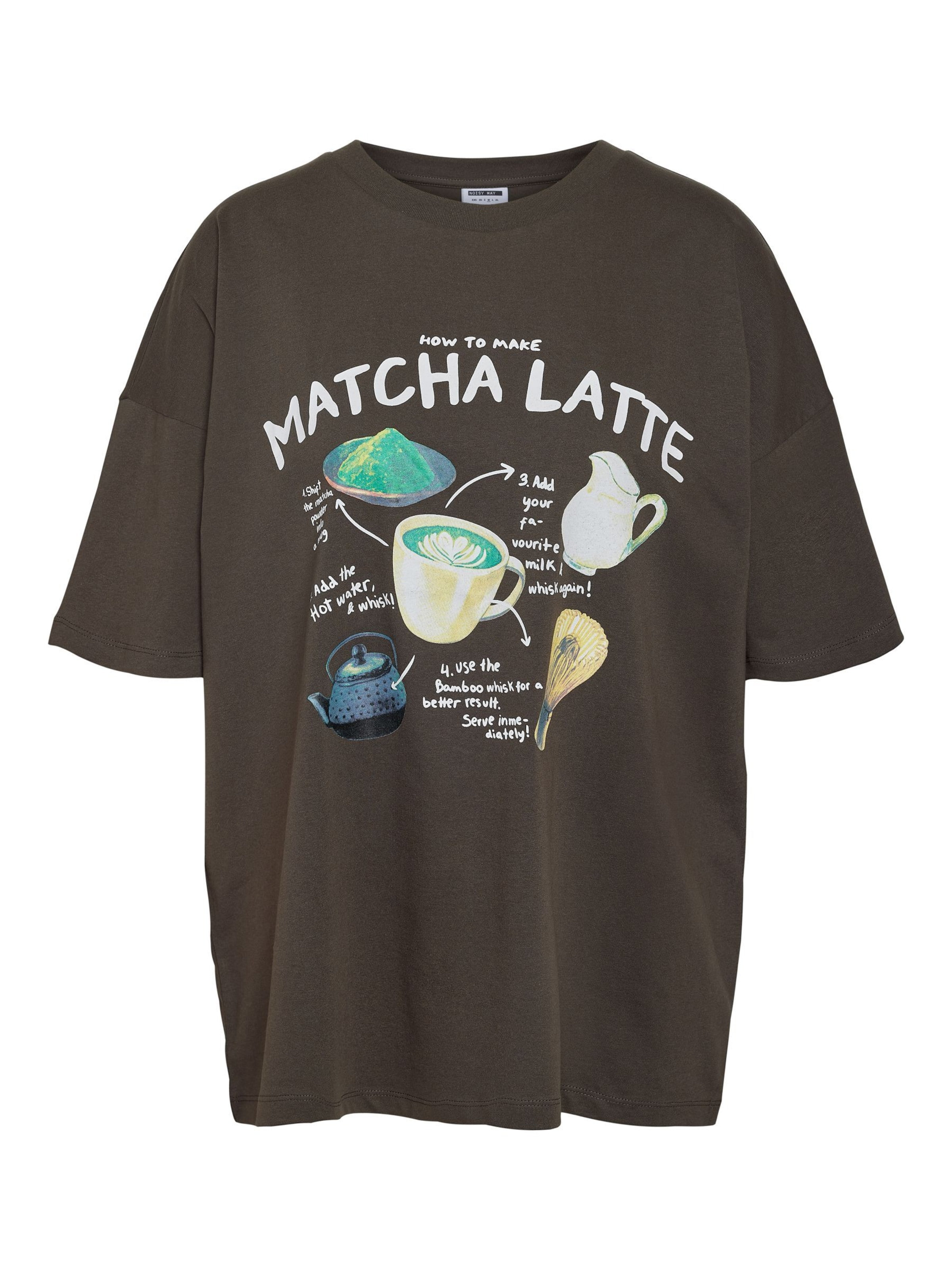 Noisy may Shirt 'NMIda' in Blue / Brown / Green / White, Item view