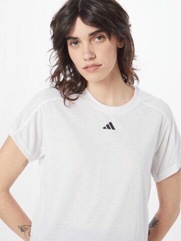 T-shirt fonctionnel 'Train Essentials' ADIDAS PERFORMANCE en blanc