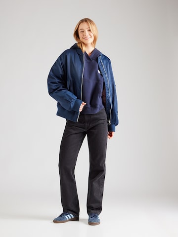 AMERICAN VINTAGE Sweatshirt 'PLIZZY' in Blauw