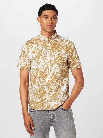 Banana Republic - Regular Fit Camisa em castanho: frente