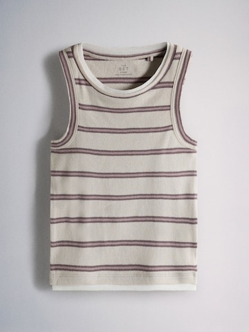 Top di The Set in beige