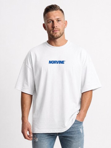 Norvine Shirt 'Norvine Germany Circuit Tee' in White: front