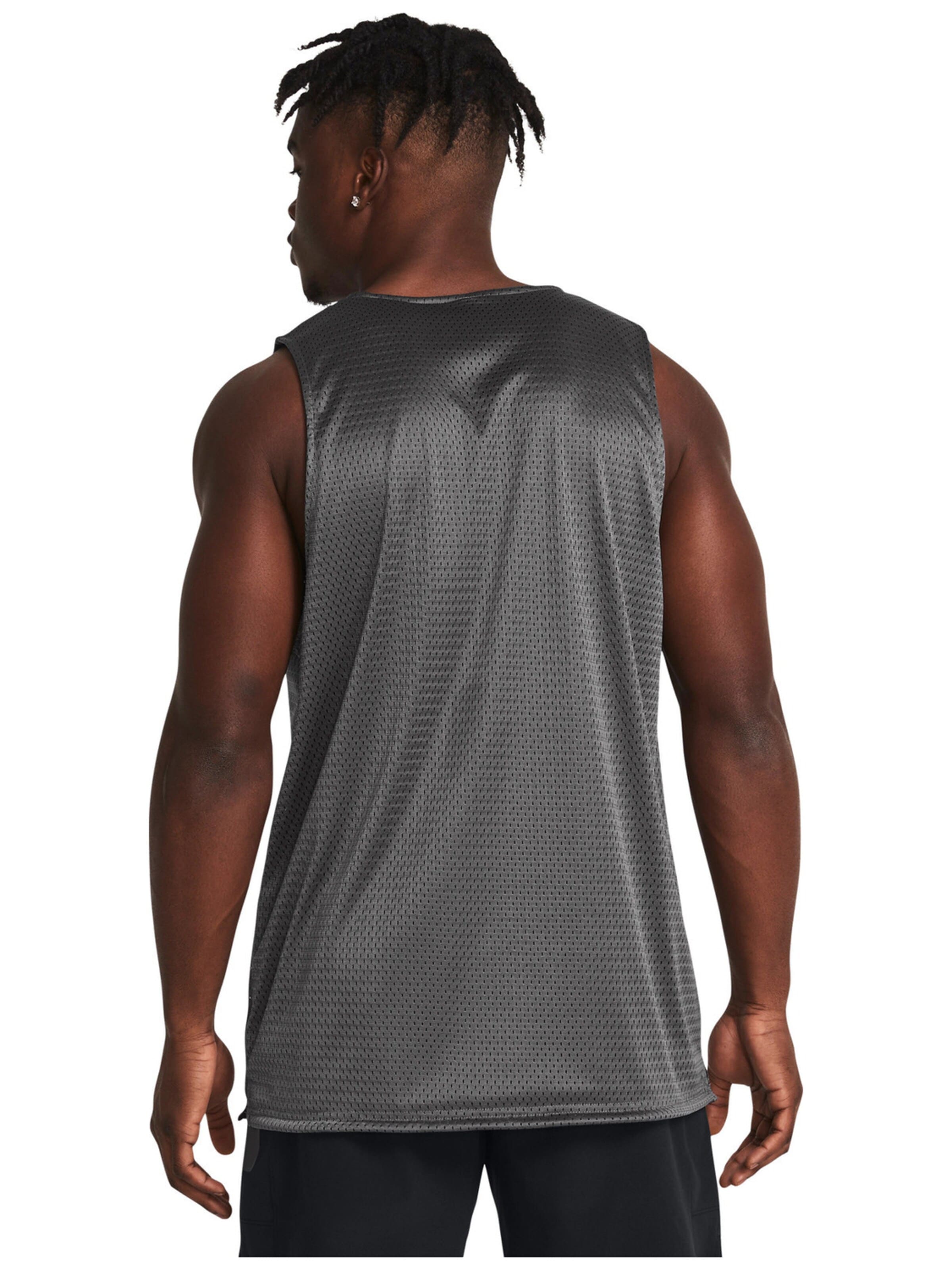 Maglietta 'Under Armour Baseline Reversible Tank' di UNDER ARMOUR in grigio
