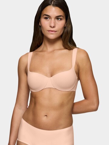 TRIUMPH Balconette BH ' Body Make-Up Illusion Balconette ' in Beige: voorkant