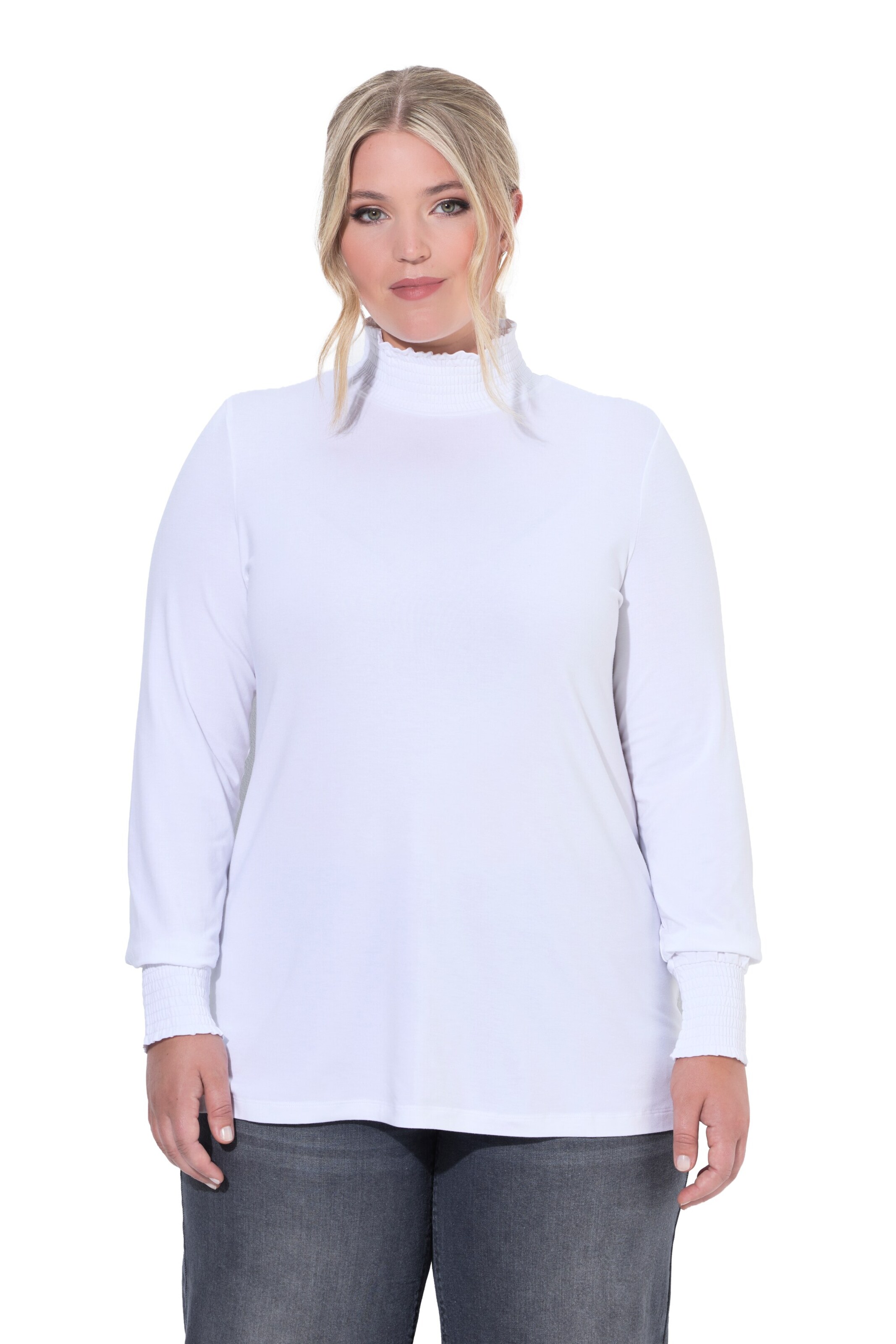 MIAMODA Shirt in White: front