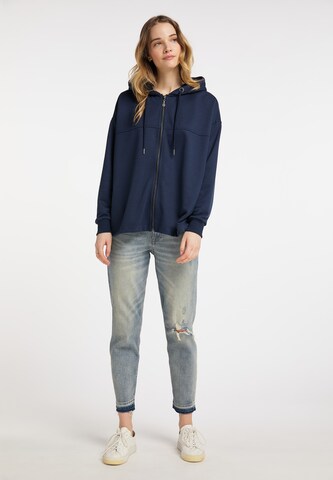 DreiMaster Vintage Zip-Up Hoodie in Blue