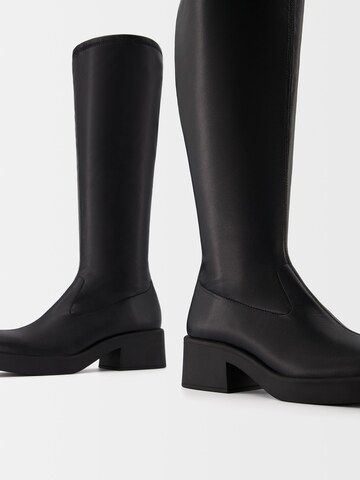 Bottes Bershka en noir