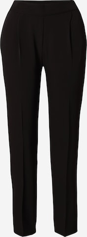 Wallis Обычный Плиссированные брюки 'Pull On' в Черный: спереди