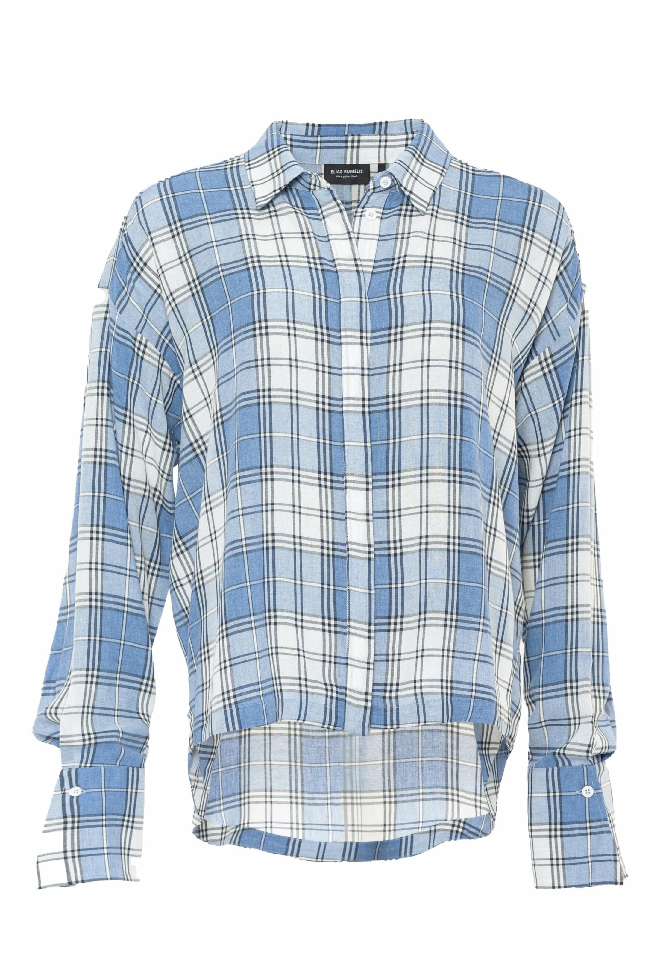 Elias Rumelis Blouse 'Esra' in de kleur Blauw / Marine / Lichtblauw, Productweergave