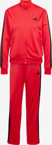 ADIDAS SPORTSWEAR Тренировочный костюм 'Essentials' в Красный: спереди