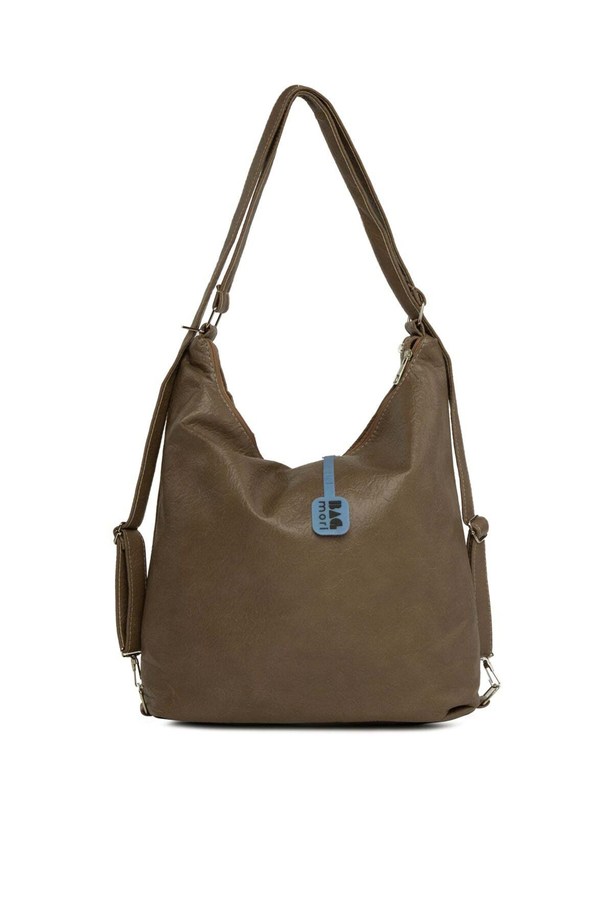 Geantă de umăr de la Bagmori pe bej