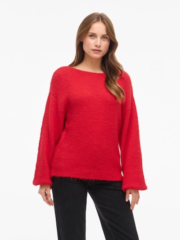 VILA - Jersey 'VIMARLEY' en rojo: frente