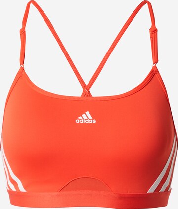 raudona ADIDAS SPORTSWEAR Sportinė liemenėlė: priekis