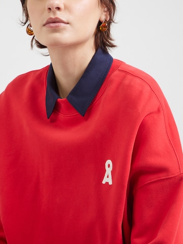 ARMEDANGELS Sweatshirt 'Alizaa' (GOTS) in Rot