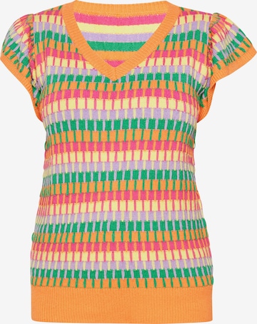 oranžinė SANIKA Megztinis 'Fashion Look': priekis