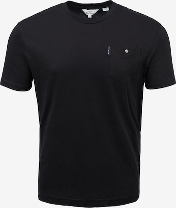 T-Shirt Ben Sherman en noir : devant