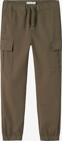 NAME IT Конический (Tapered) Штаны 'NKMRYAN' в Зеленый: спереди