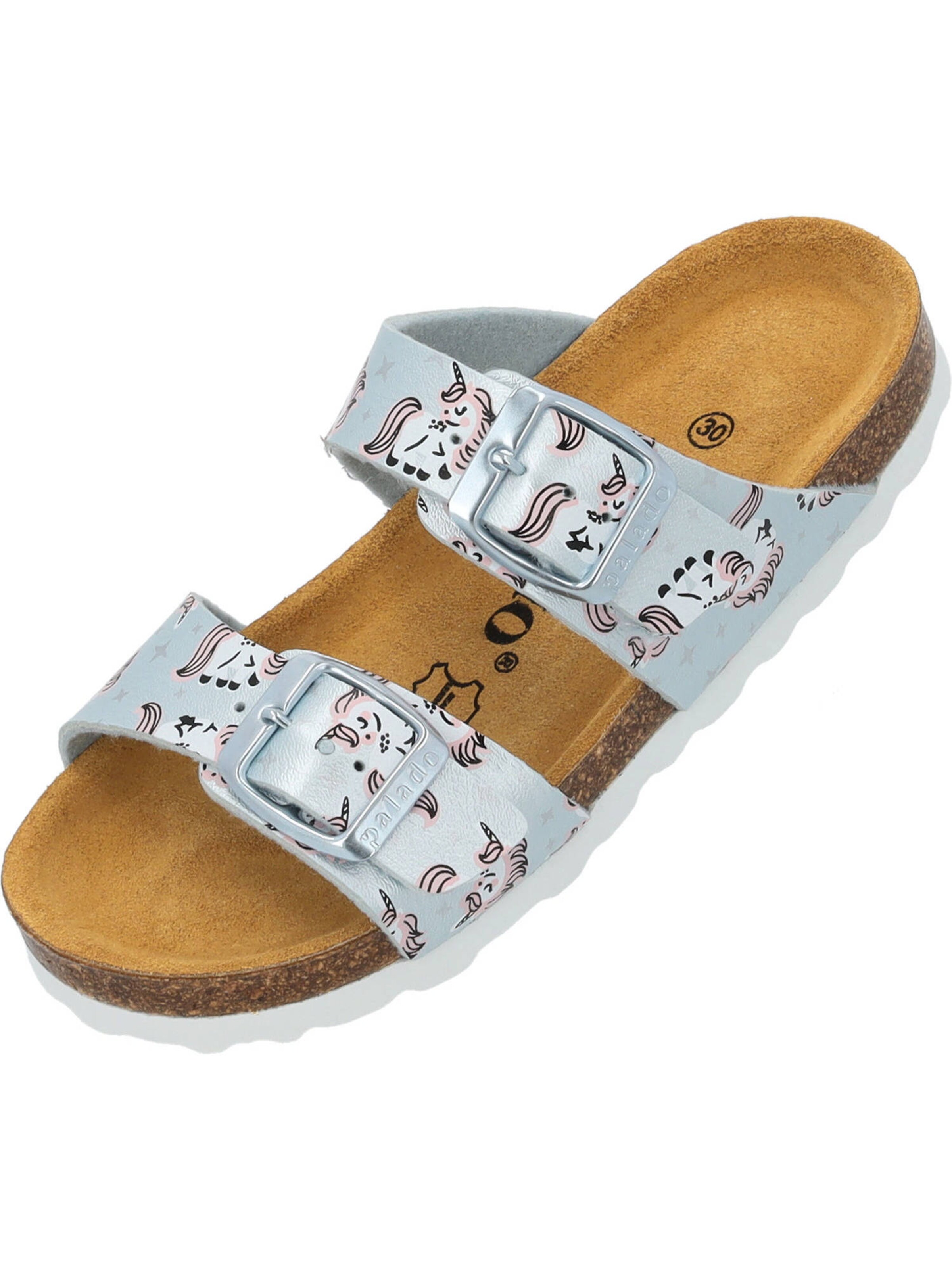 PaladoOtvorene cipele 'Samos' - plava boja: prednji dio