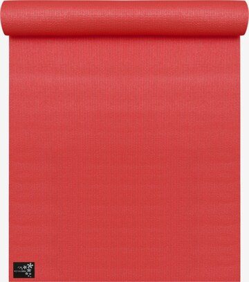 YOGISTAR.COM Mat '183 cm x 61 cm x 4 mm' in Red: front