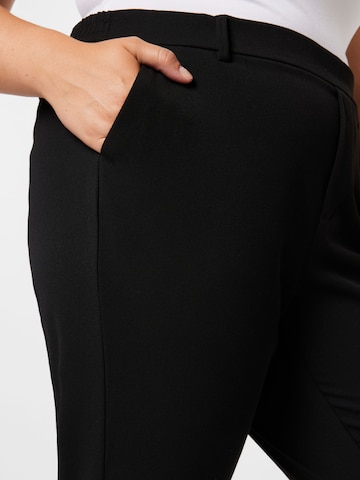 Vero Moda Curve - Slimfit Pantalón 'Maya' en negro