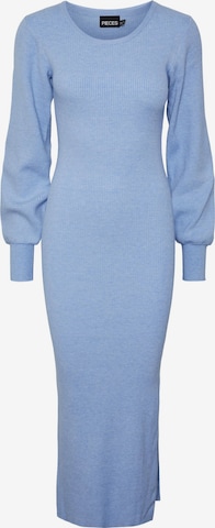 PIECES Knitted dress 'DICTE' in Blue: front