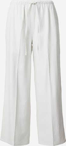 balta Calvin Klein Jeans Laisvas Kelnės: priekis