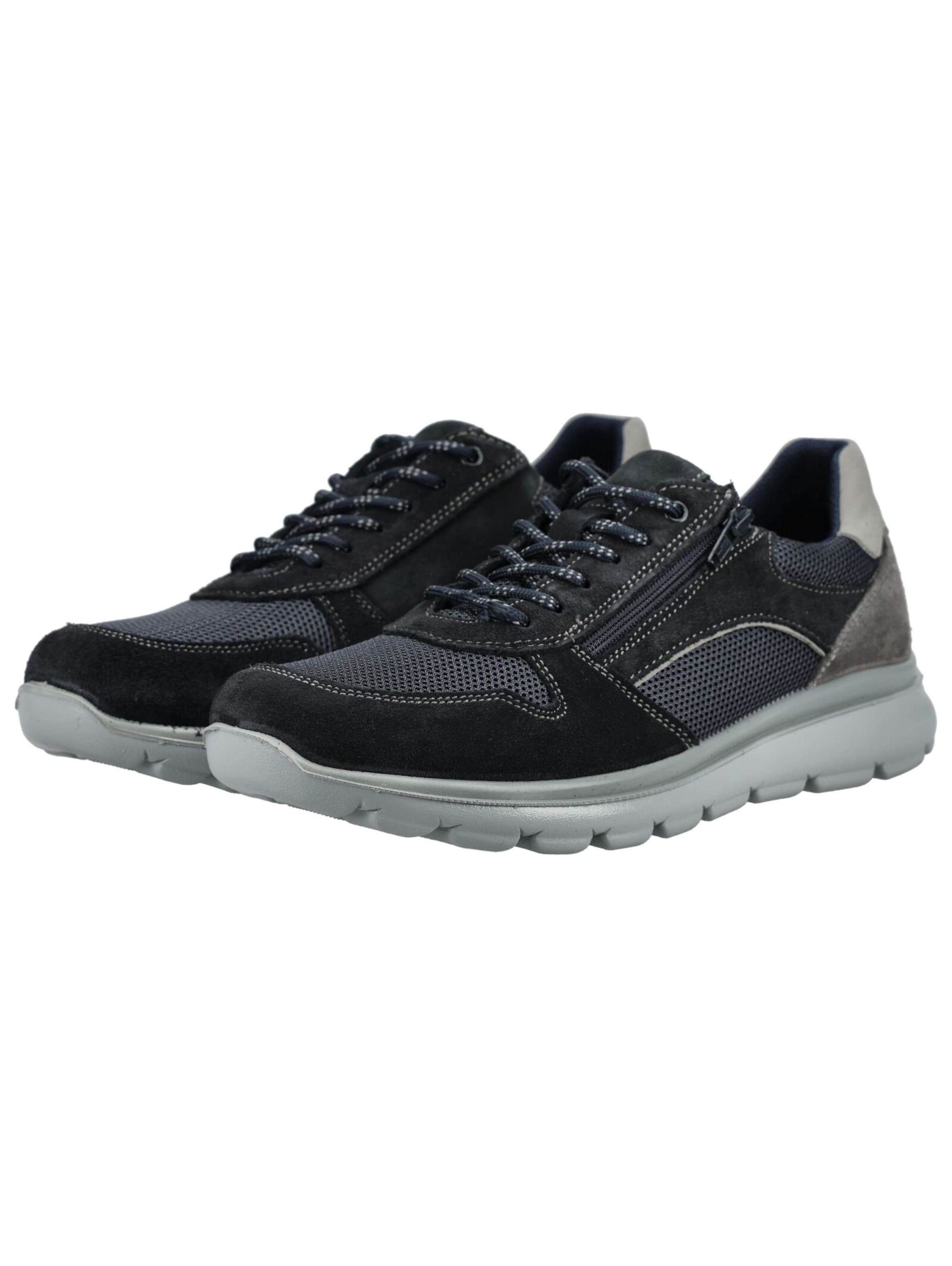 Baskets basses IMAC en bleu