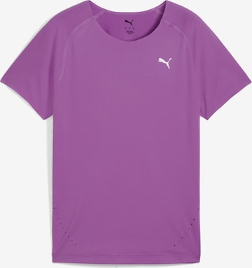 T-shirt fonctionnel 'Run Cloudspun' PUMA en violet : devant