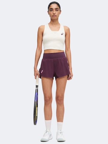 ASICS Sportovní top 'MATCH' – bílá