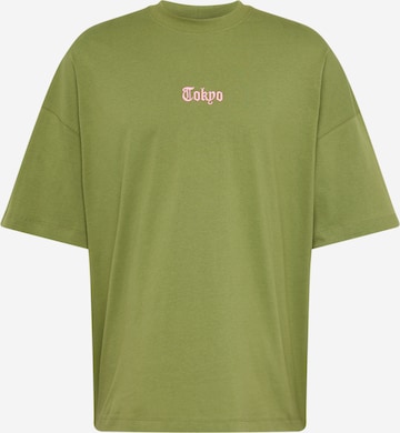 TOPMAN Μπλουζάκι σε πράσινο: μπροστά