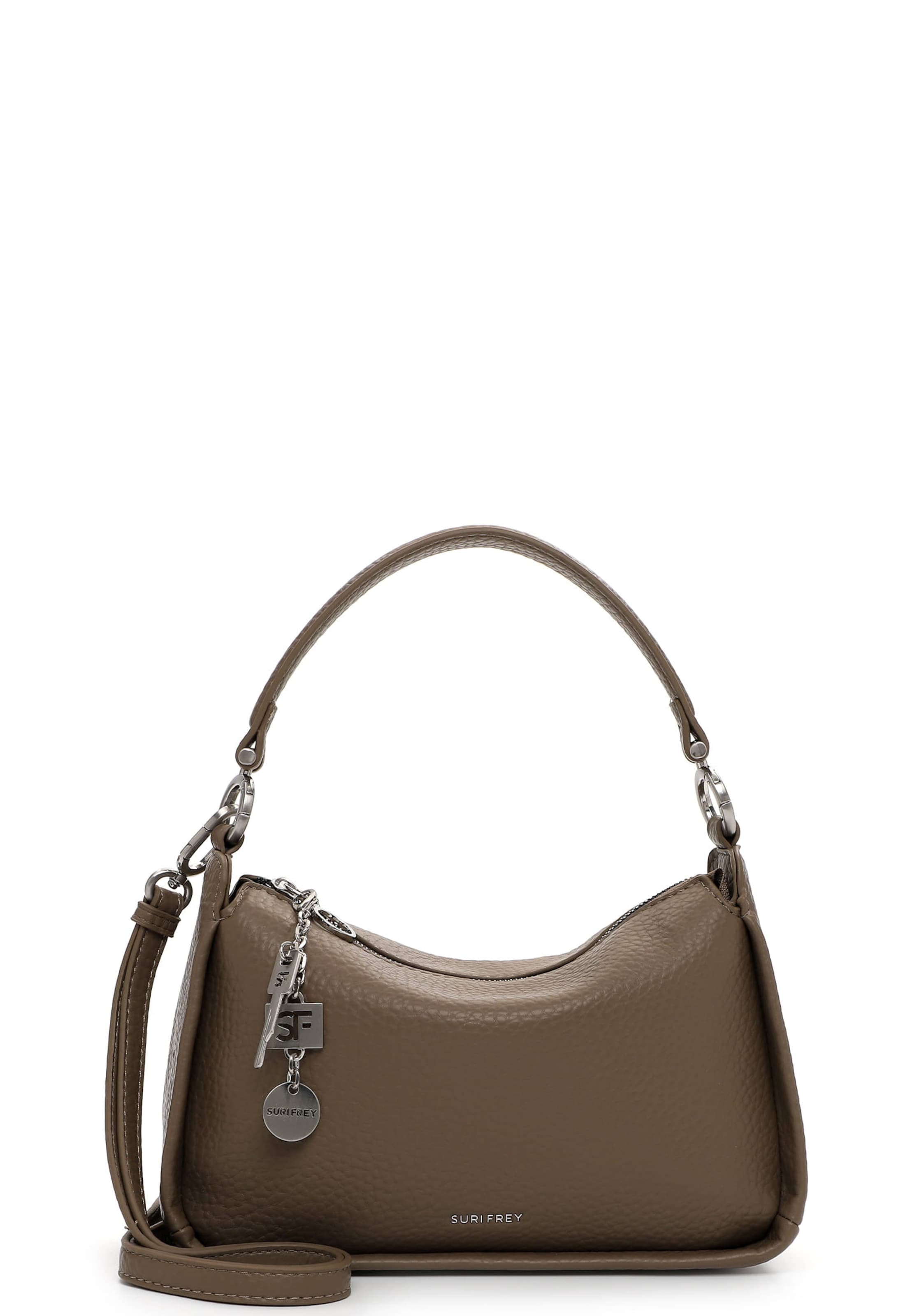 Suri Frey Handtasche 'Buffey' in Grau: Vorderseite