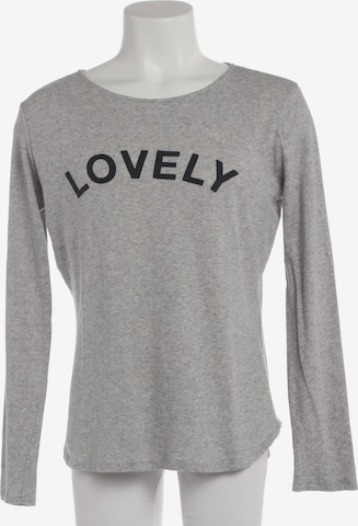 Juvia Freizeithemd / Shirt / Polohemd langarm XL in Grau: Vorderseite