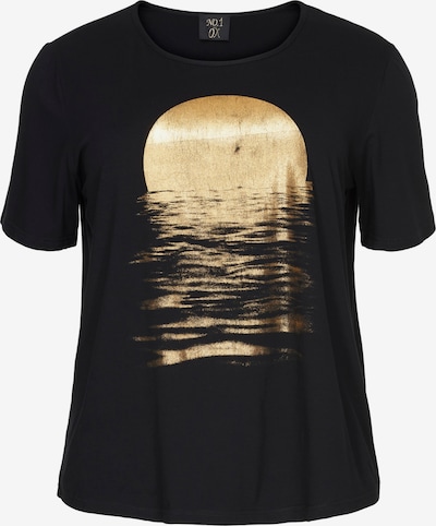 NO.1 by OX T-Shirt in gold / schwarz, Produktansicht