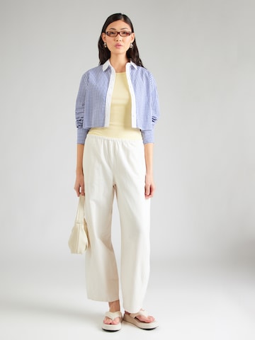 WEEKDAY Barrel Byxa i beige