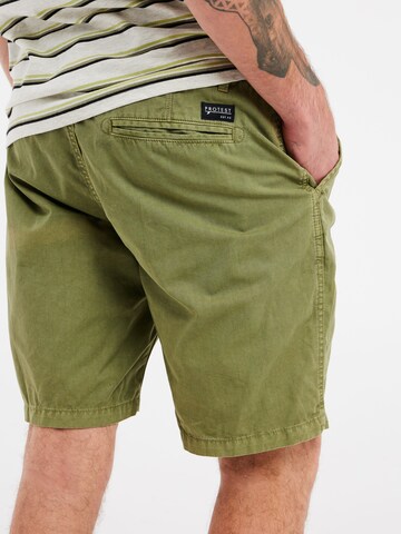 PROTEST Regular Pants 'PRTCOMIE' in Green