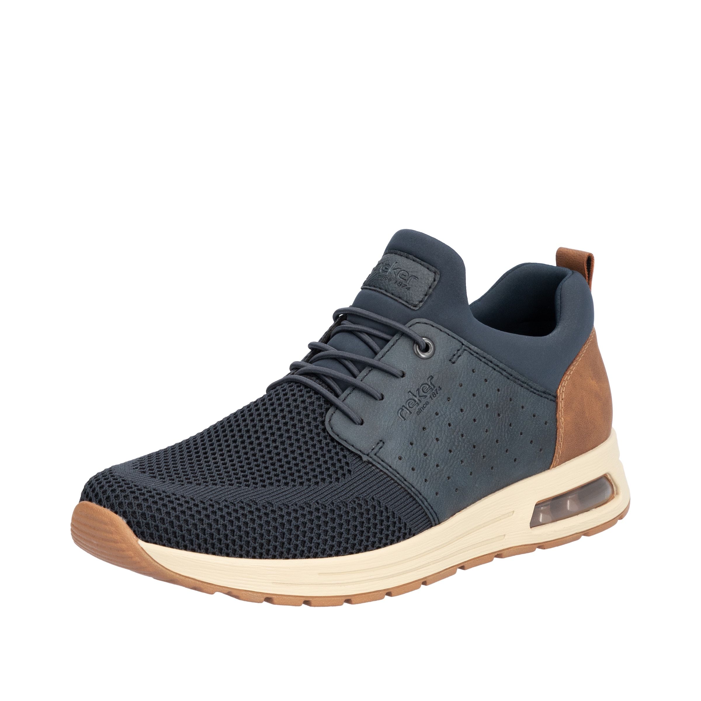 Rieker Slip On 'B1050' in Blau: Vorderseite