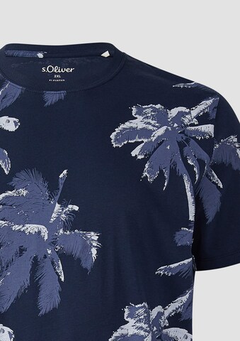 T-Shirt s.Oliver en bleu