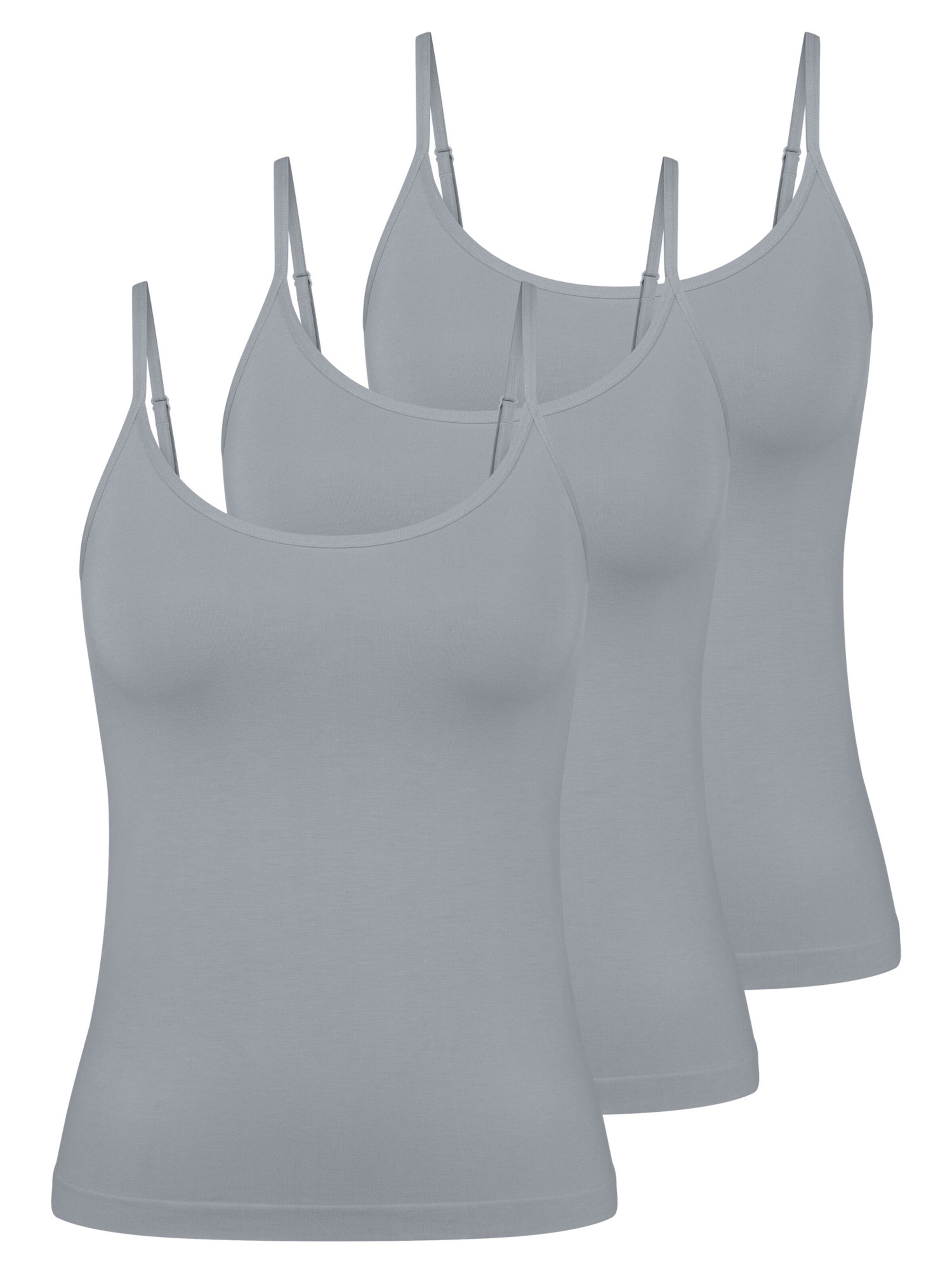 SLOGGI Unterhemd 'GO Sense' in Grau: Vorderseite