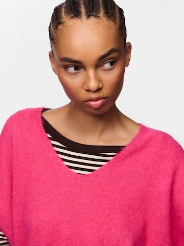 PIECES Pullover 'PCALLIE' i pink