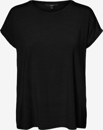 Vero Moda Tall Shirt 'AVA' in Zwart: voorkant