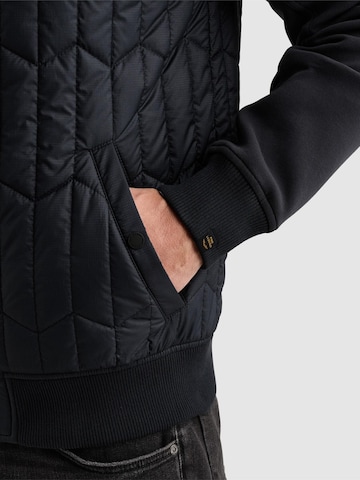 Giacca di mezza stagione 'Bomber jacket with zipper closure and badges' di PME Legend in blu