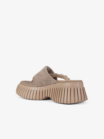 EXE Sandaal in Beige: voorkant