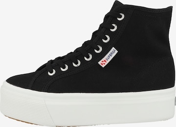 SUPERGA High-top trainers in Black: front