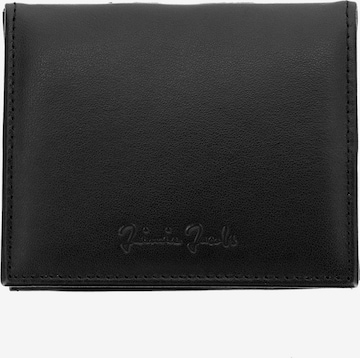 Jaimie Jacobs Wallet 'Flap Boy' in Black: front