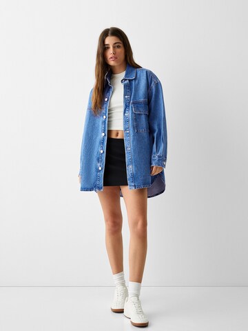 Veste mi-saison Bershka en bleu