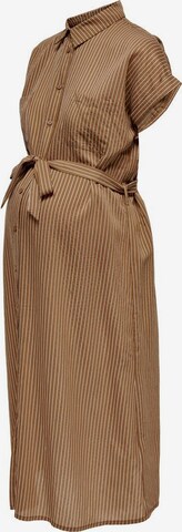 Robe-chemise Only Maternity en marron