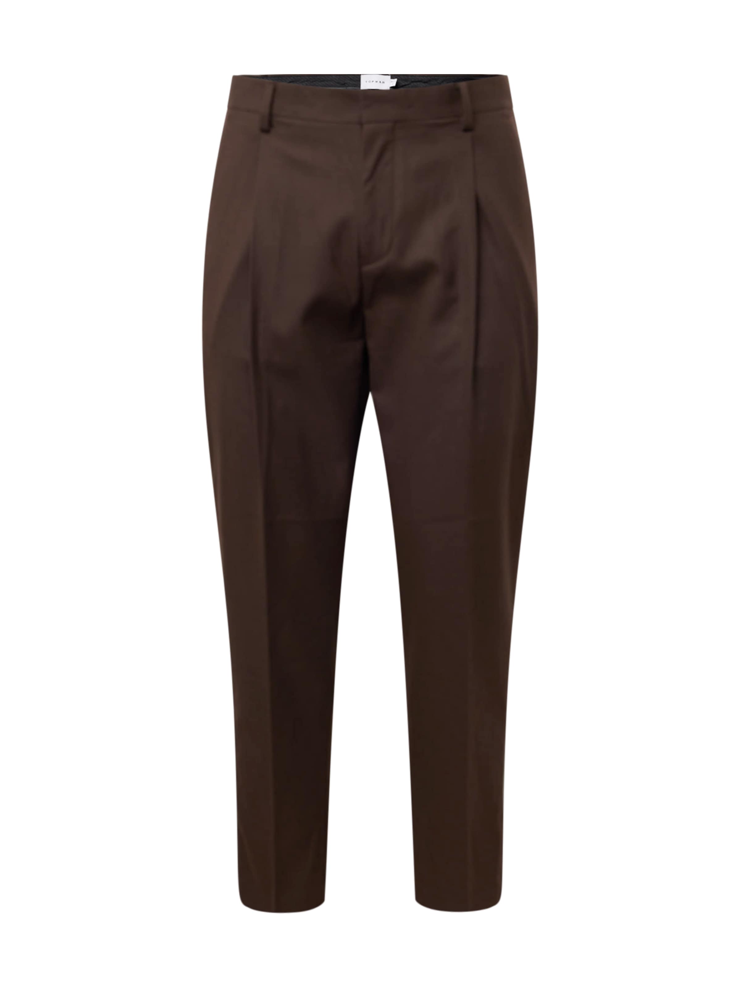 TOPMAN Tapered Hose in Braun: Vorderseite