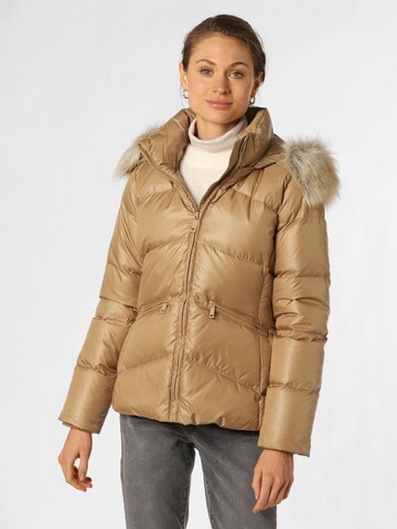 Veste d’hiver Calvin Klein en beige : devant